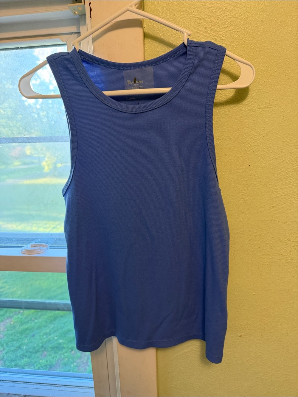 No Boundaries Royal Blue Ribbed Tank